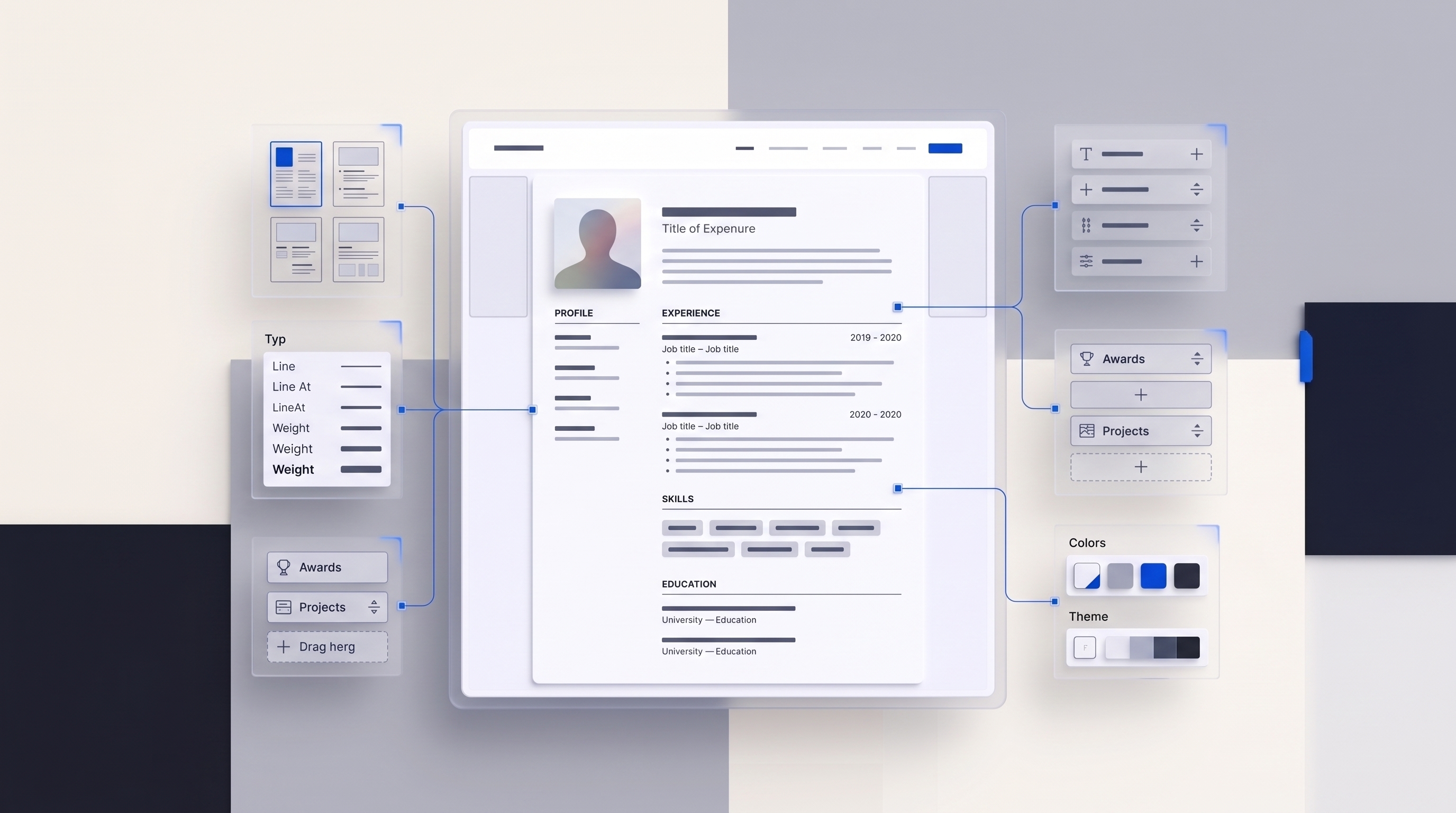 Resume Builder Editor